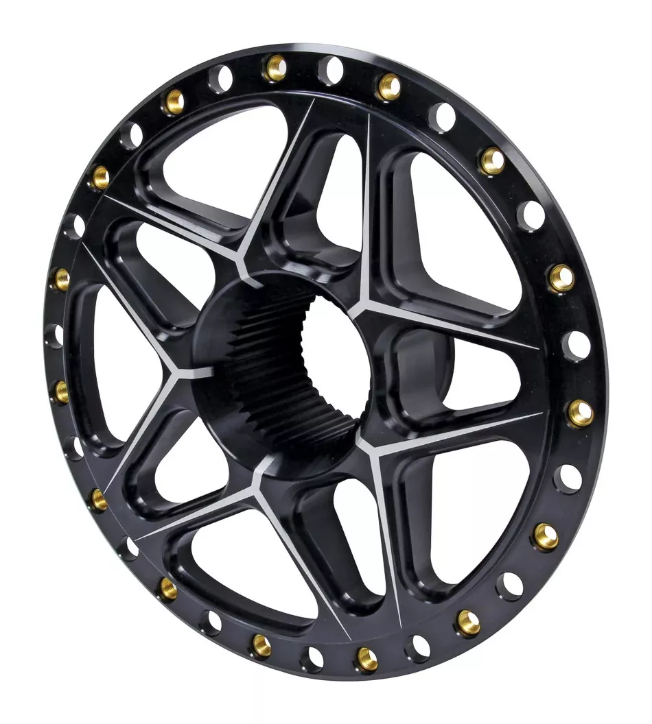 TI22 Performance - Splined Wheel Center Black