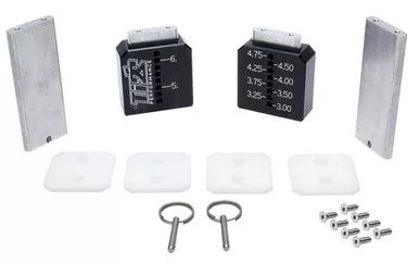TI22 Performance - Ti22 Setup Blocks Tall Black 3in-6-1/4in