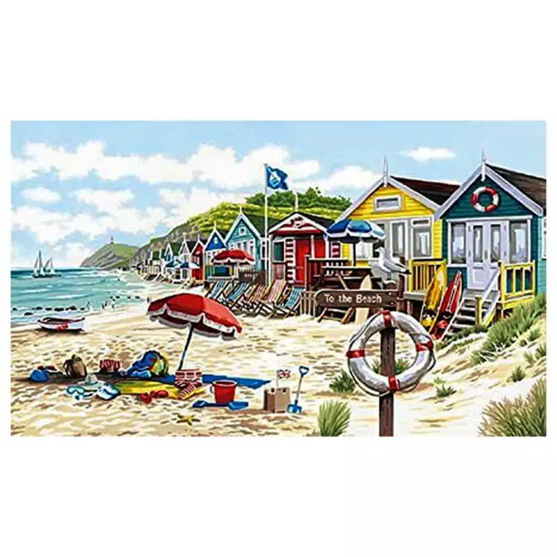 To The Beach Paint By Number 20″*12″