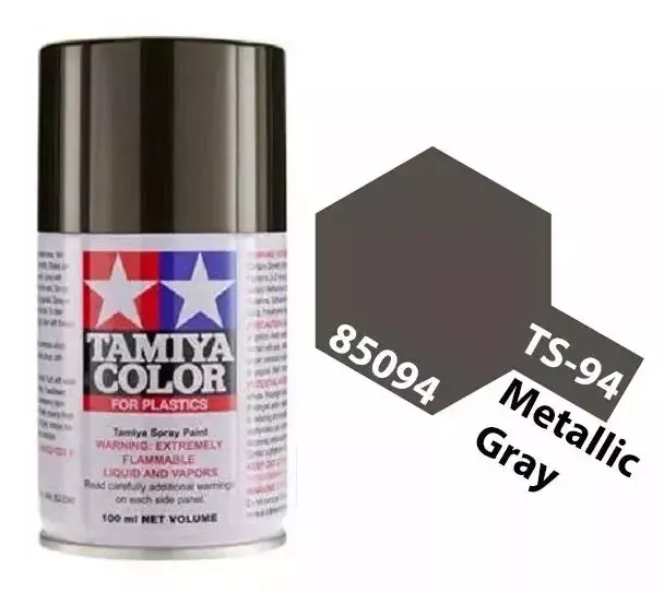 TS-94 Metallic Gray Lacquer Spray Paint,100ml