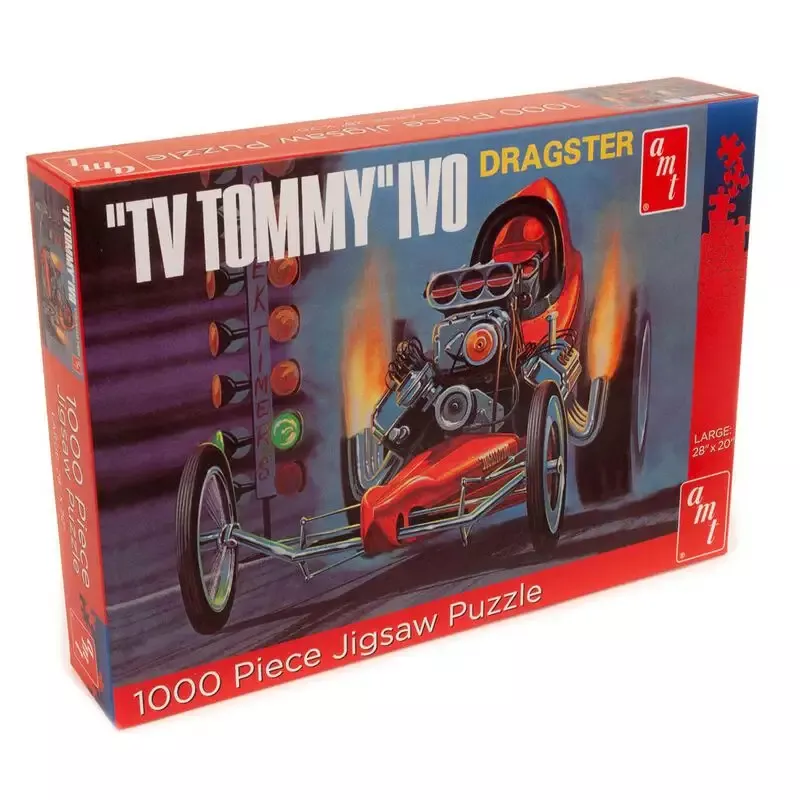 TV Tommy Ivo” Dragster 1,000 pc Jigsaw Puzzle