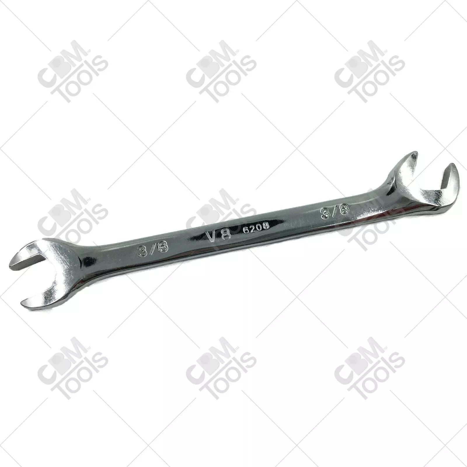 V8 Tools 6208 3/8" Angle Head Wrench with 30 60 Heads