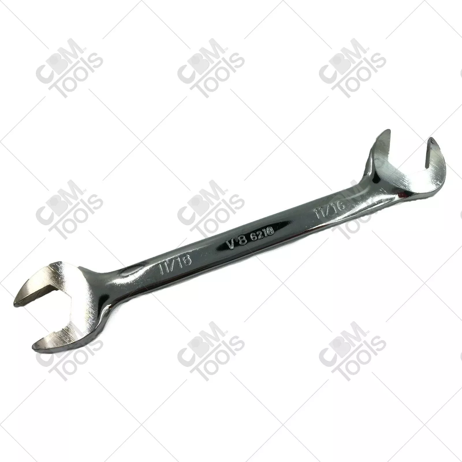 V8 Tools 6218 11/16" Angle Head Wrench with 30 60 Heads