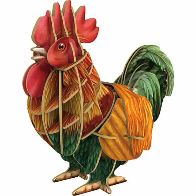 Voices of Nature, Rooster Kraft Paper Puzzle